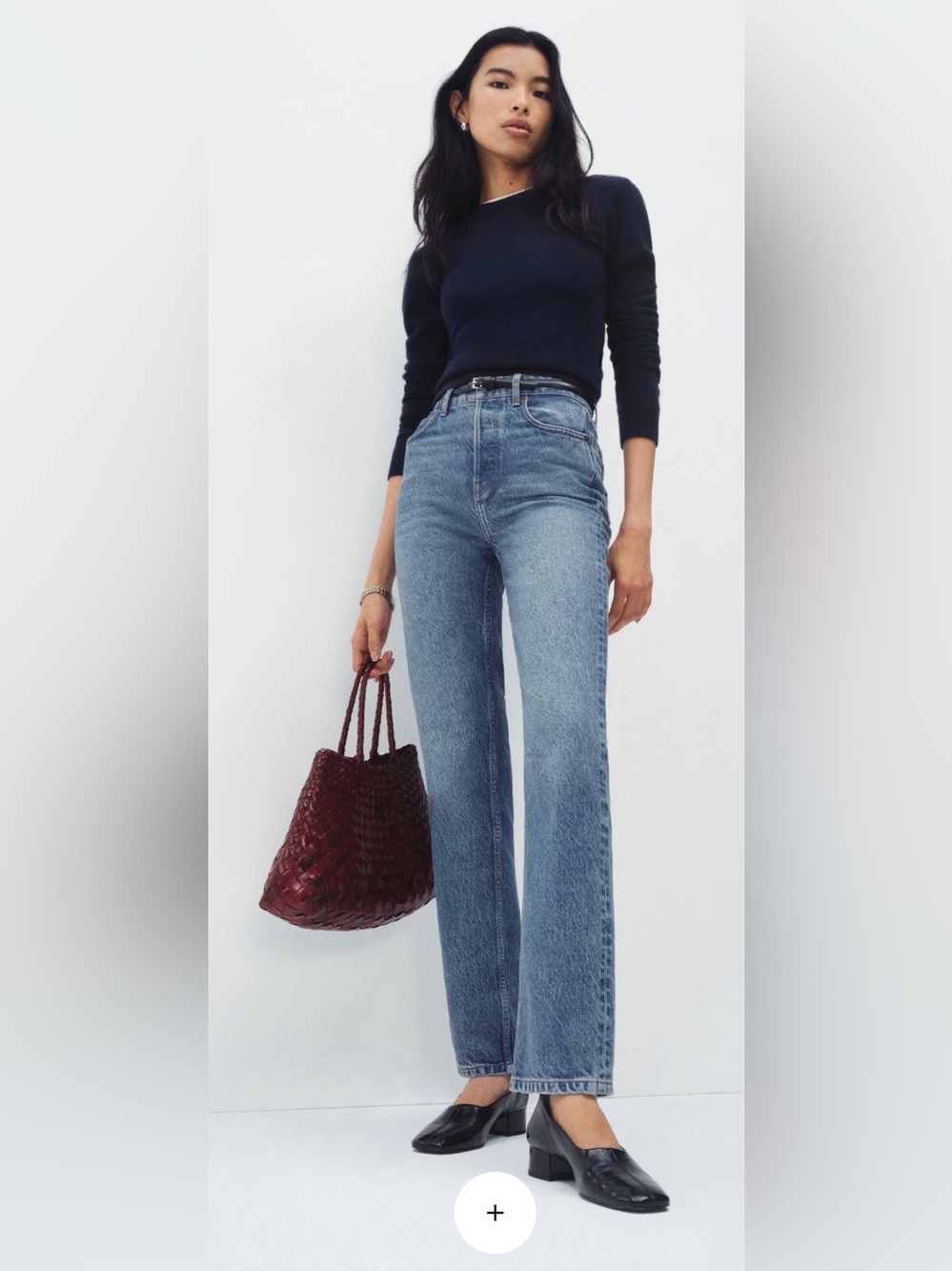 Reformation Cynthia high rise Straight Leg, Colorado, 29